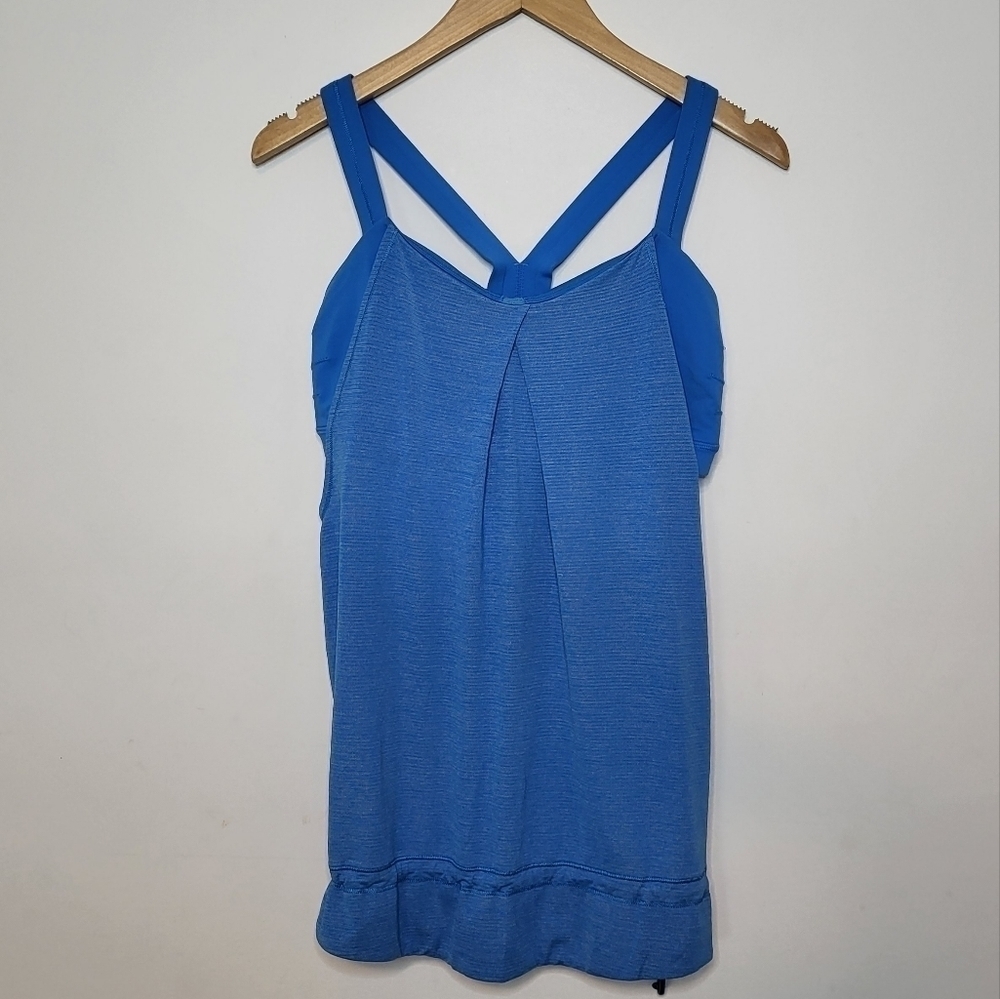 Lululemon Athletica Blue Tank Top Size Small